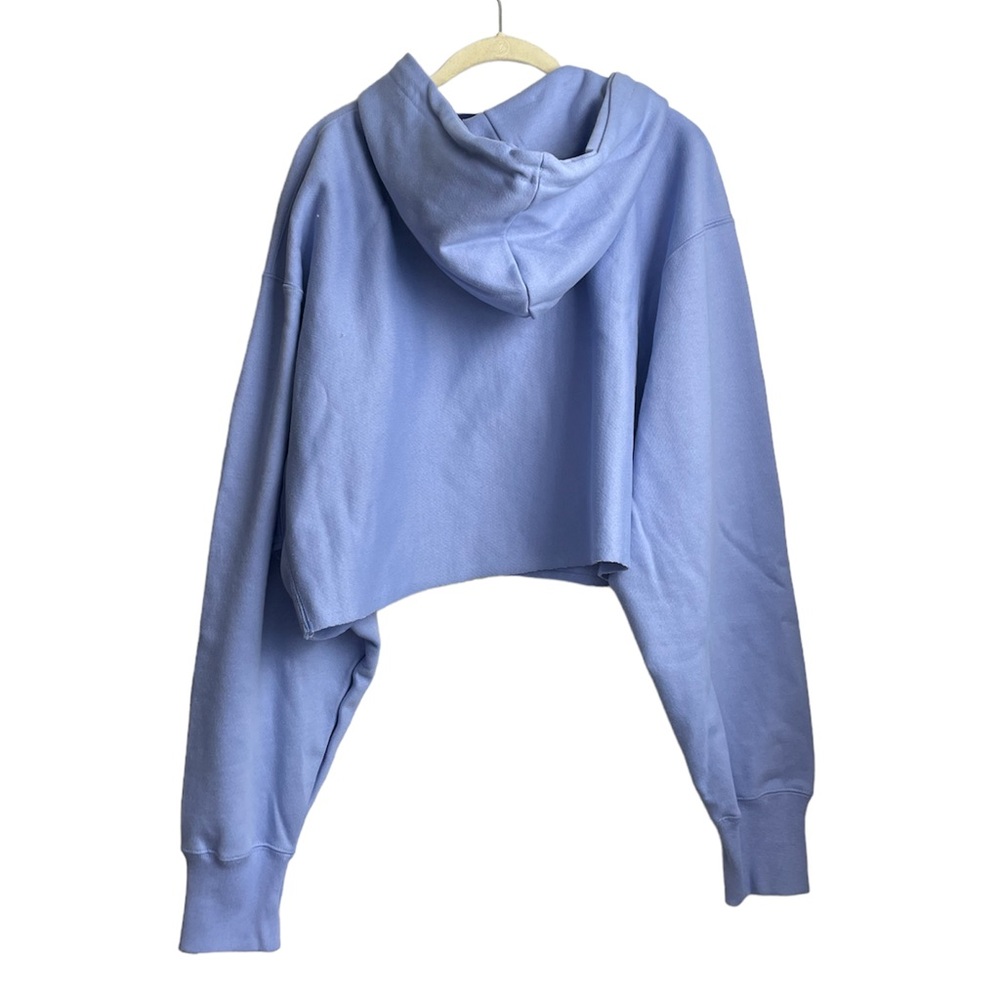 SOLD: Champion Cropped Lavender Hoodie - Picture 6 of 8